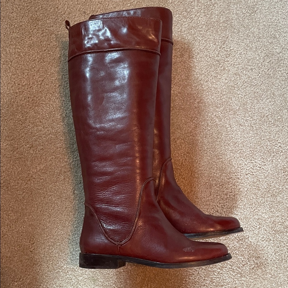Michael Kors Rich Brown Over the Knee Boots